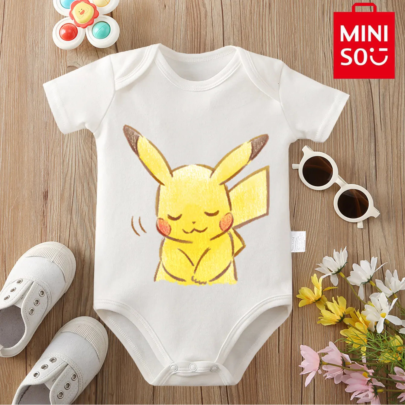 Body Bébé Tom et Jerry - 100% Coton - Doux et Confortable - 0-12 mois