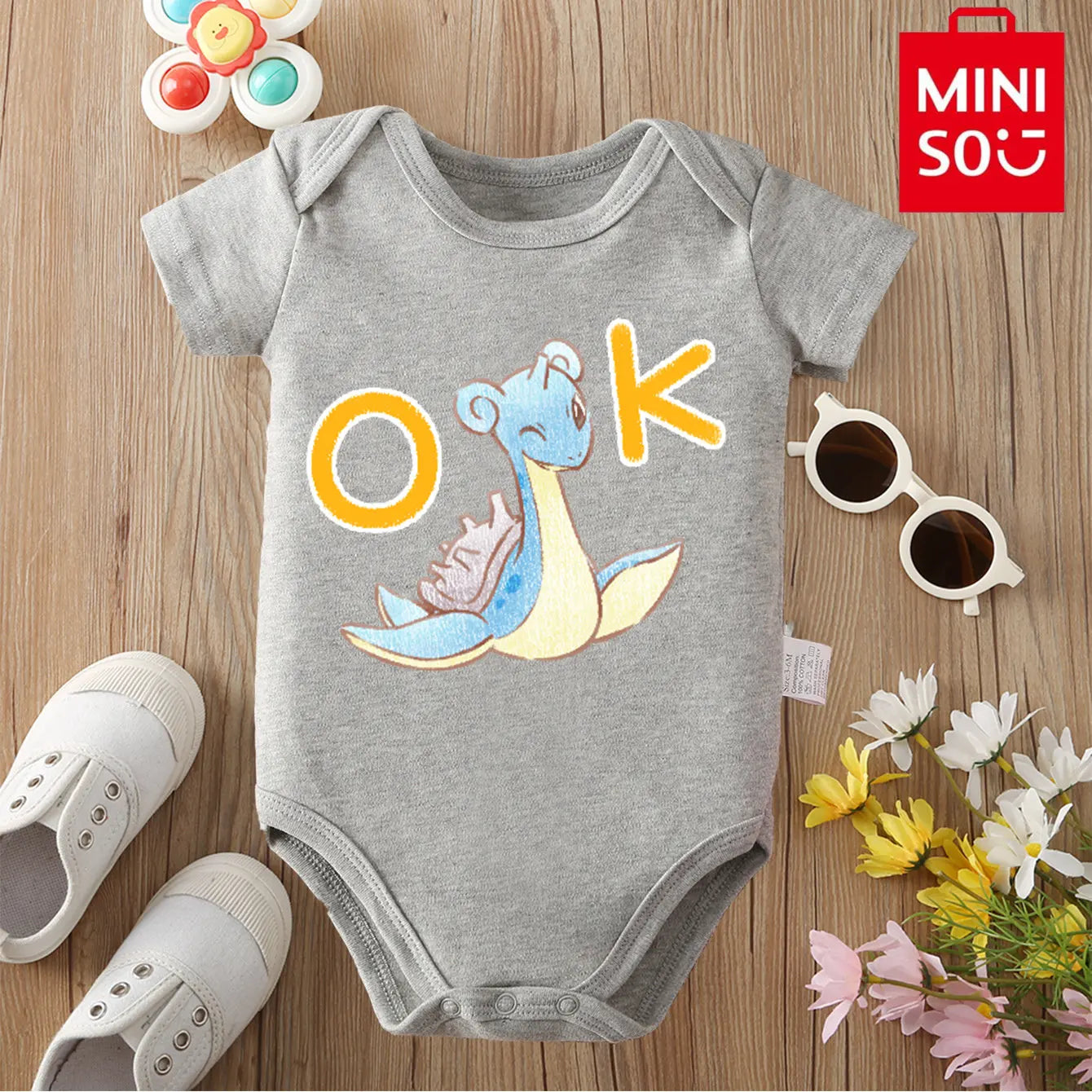 Body Bébé Tom et Jerry - 100% Coton - Doux et Confortable - 0-12 mois